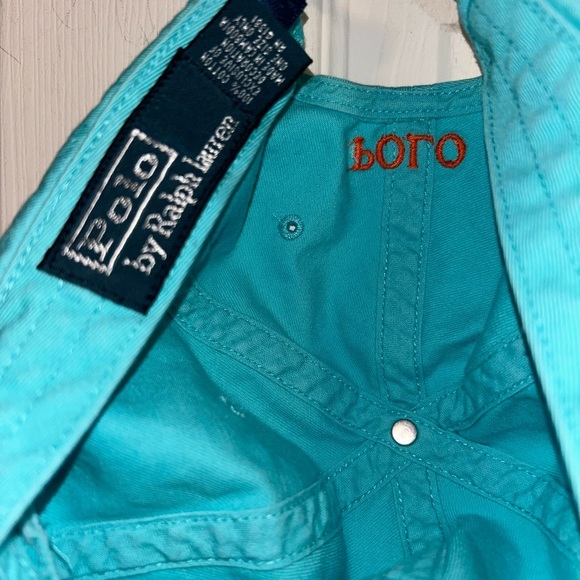 Ralph Lauren Blue and Orange Hat Classic Design - Picture 3 of 3